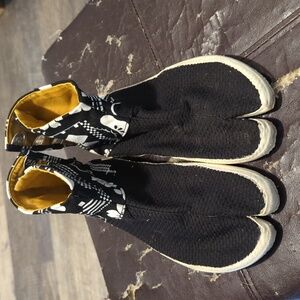 Sou Sou fabric tabi boots